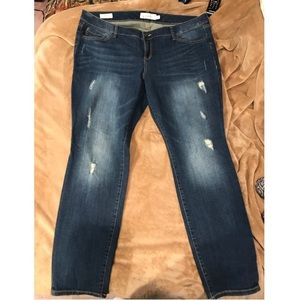 Torrid Ripped Skinny Jeans